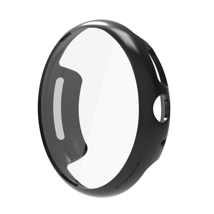 For Google Pixel Watch 3 45mm Integrated Full Coverage TPU Watch Protective Cover(Black) by bashfashion