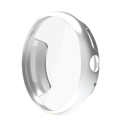 For Google Pixel Watch 3 45mm Integrated Full Coverage TPU Watch Protective Cover(Silver) by bashfashion