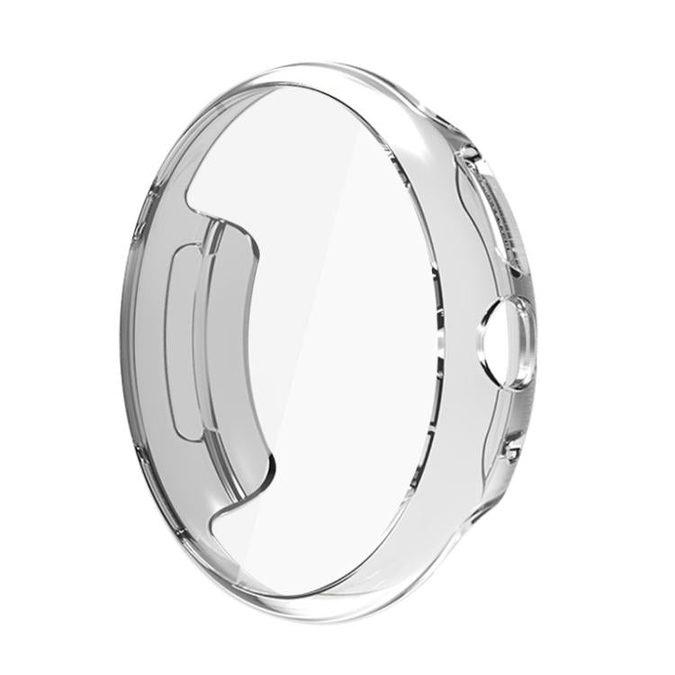 For Google Pixel Watch 3 45mm Integrated Full Coverage TPU Watch Protective Cover(Transparent) by bashfashion