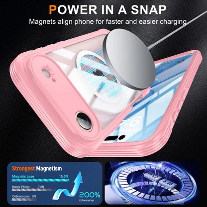 For iPhone Air RedPepper Tempered Glass MagSafe Phone Case(Pink) by RedPepper