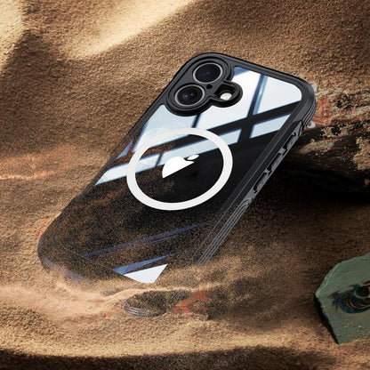 For iPhone 17 Pro Max RedPepper Tempered Glass MagSafe Phone Case(Blue) by RedPepper