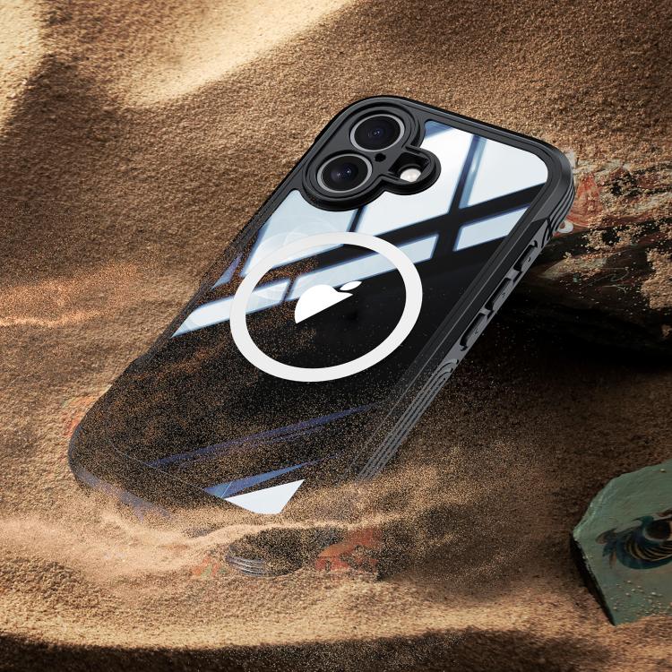 For iPhone Air RedPepper Tempered Glass MagSafe Phone Case(Blue) by RedPepper