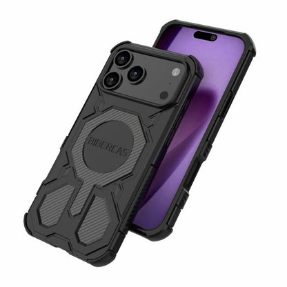 For iPhone 17 Pro Max BIBERCAS Real Color Series MagSafe Shockproof Phone Case(Blue) by BIBERCAS