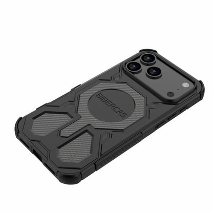 For iPhone 17 Pro Max BIBERCAS Real Color Series MagSafe Shockproof Phone Case(Gray) by BIBERCAS