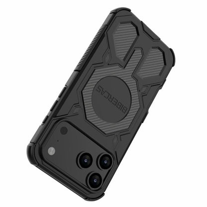 For iPhone 17 Pro Max BIBERCAS Real Color Series MagSafe Shockproof Phone Case(Gray) by BIBERCAS