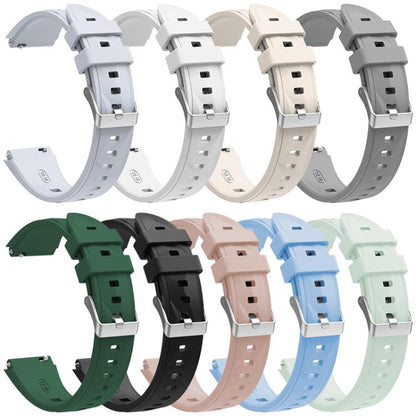 For Huawei Watch GT 5 41mm xDfind Ice Crystal Texture Silicone Watch Band(White) by xDfind