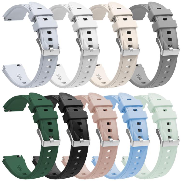 For Huawei Watch GT 5 41mm xDfind Ice Crystal Texture Silicone Watch Band(Lake Cyan) by xDfind