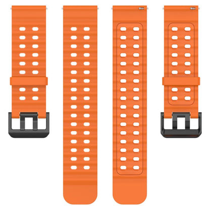 For Suunto 9 / 7 / Spartan Sport xDfind Ocean Dual Pin Buckle Silicone Watch Band(Orange) by xDfind