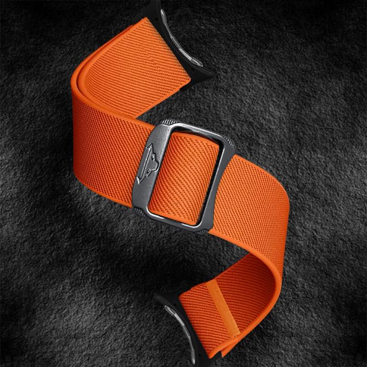 For Google Pixel Watch / Watch2 / Watch3 41mm xDfind Elastic Nylon Watch Band(Orange) by xDfind
