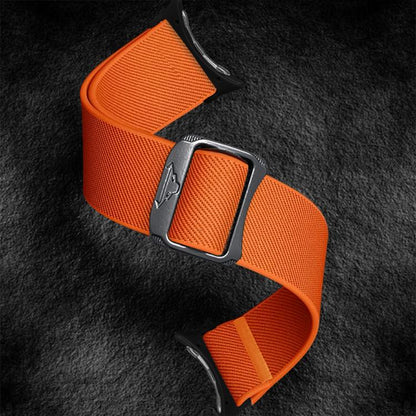 For Google Pixel Watch / Watch2 / Watch3 41mm xDfind Elastic Nylon Watch Band(Orange) by xDfind