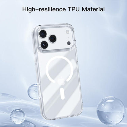 For iPhone Air Mutural Ice Series MagSafe Magnetic TPU Phone Case(Transparent) by Mutural