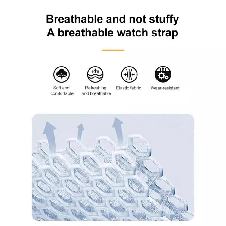 For Xiaomi Band 9 Pro/8 Pro/Redmi Watch 6/5/4 xDfind Magnetic Buckle Nylon Braid Loop Watch Band(Navy Blue) by xDfind