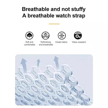 For Xiaomi Band 9 Pro/8 Pro/Redmi Watch 6/5/4 xDfind Magnetic Buckle Nylon Braid Loop Watch Band(Denim Color) by xDfind