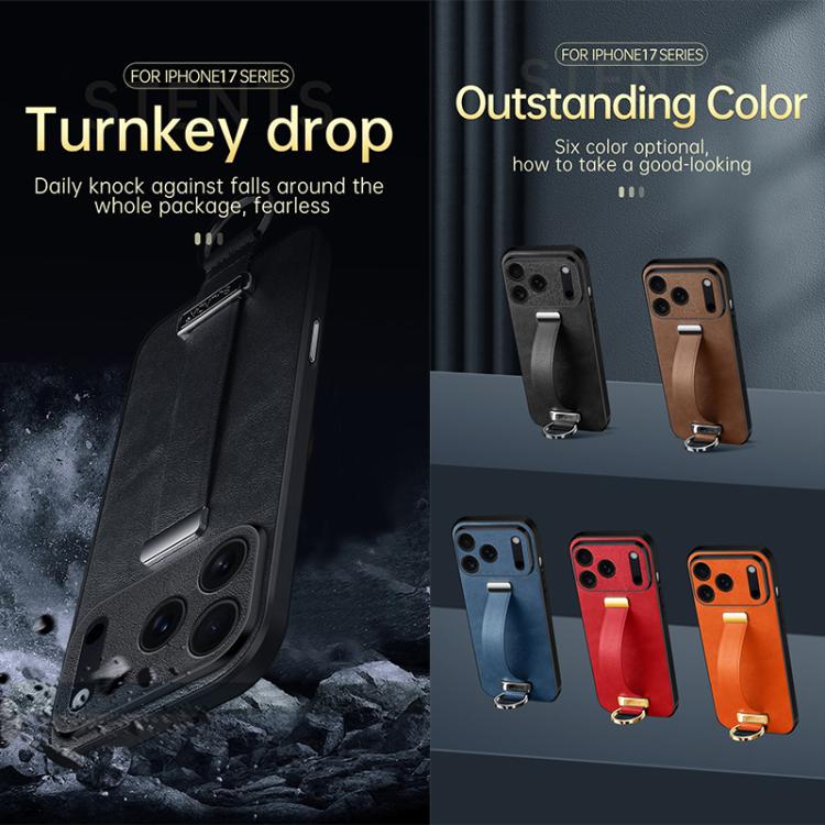 For iPhone Air SULADA Tide Cool Series PC Hybrid Leather Texture Skin Feel Phone Case(Red) by SULADA