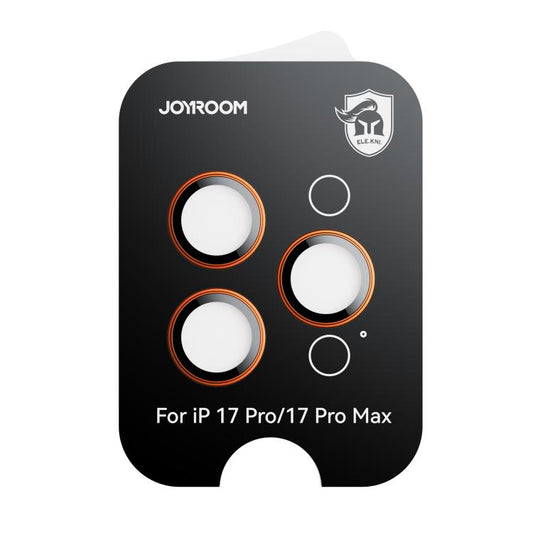 For iPhone 17 Pro / 17 Pro Max JOYROOM Knight Series 9H HD Lens Protective Film(Orange) by JOYROOM