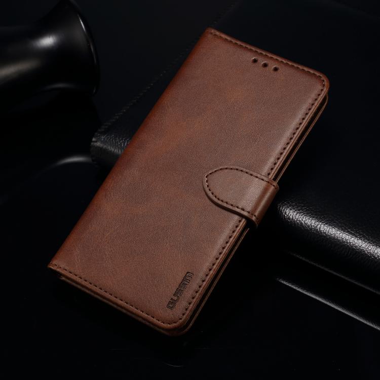 For iPhone 17 Pro Max GUSSIM Magnetic Horizontal Flip Leather Phone Case(Dark Brown) by GUSSIM