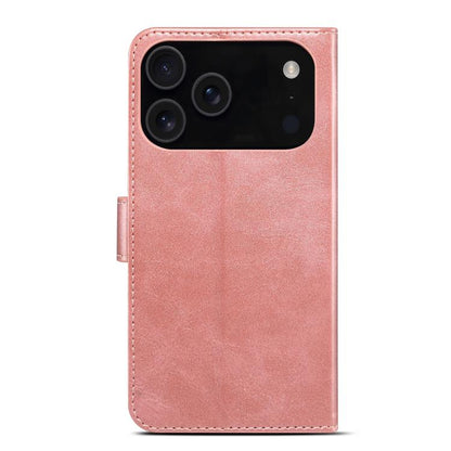 For iPhone 17 Pro Max GUSSIM Magnetic Horizontal Flip Leather Phone Case(Rose Gold) by GUSSIM