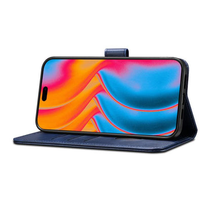 For iPhone 17 Pro Max GUSSIM Magnetic Horizontal Flip Leather Phone Case(Blue) by GUSSIM