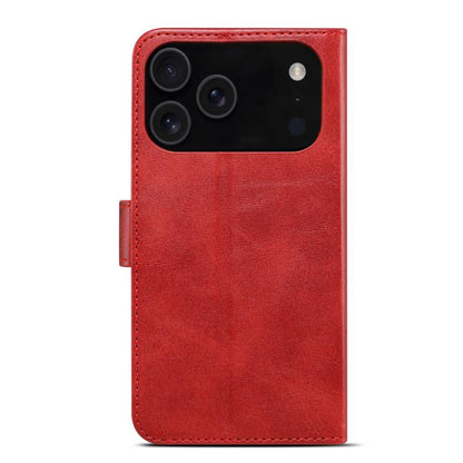 For iPhone 17 Pro GUSSIM Magnetic Horizontal Flip Leather Phone Case(Red) by GUSSIM