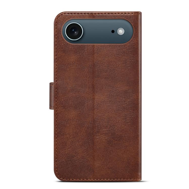 For iPhone Air GUSSIM Magnetic Horizontal Flip Leather Phone Case(Dark Brown) by GUSSIM