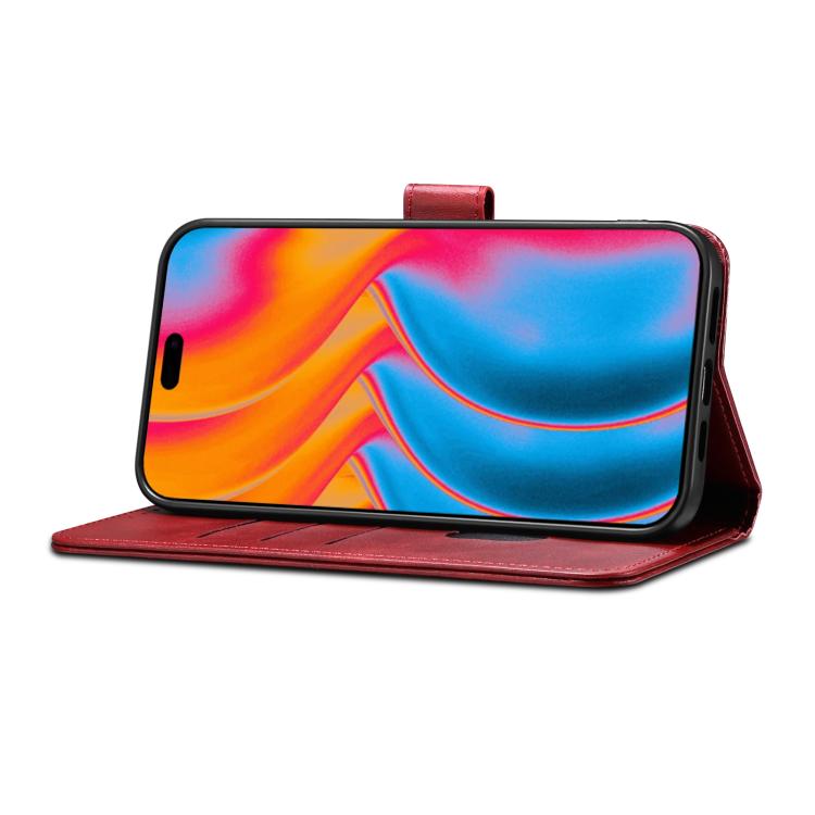 For iPhone Air GUSSIM Magnetic Horizontal Flip Leather Phone Case(Red) by GUSSIM