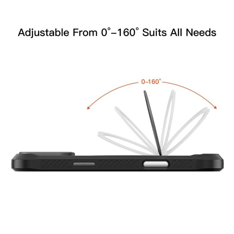 For iPhone 17 Pro Max Mutural Xuan Armor Series MagSafe Magnetic Holder Phone Case(Orange) by Mutural