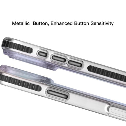 For iPhone 17 Pro Max Mutural Luggage Rainbow MagSafe Phone Case(Silver) by Mutural