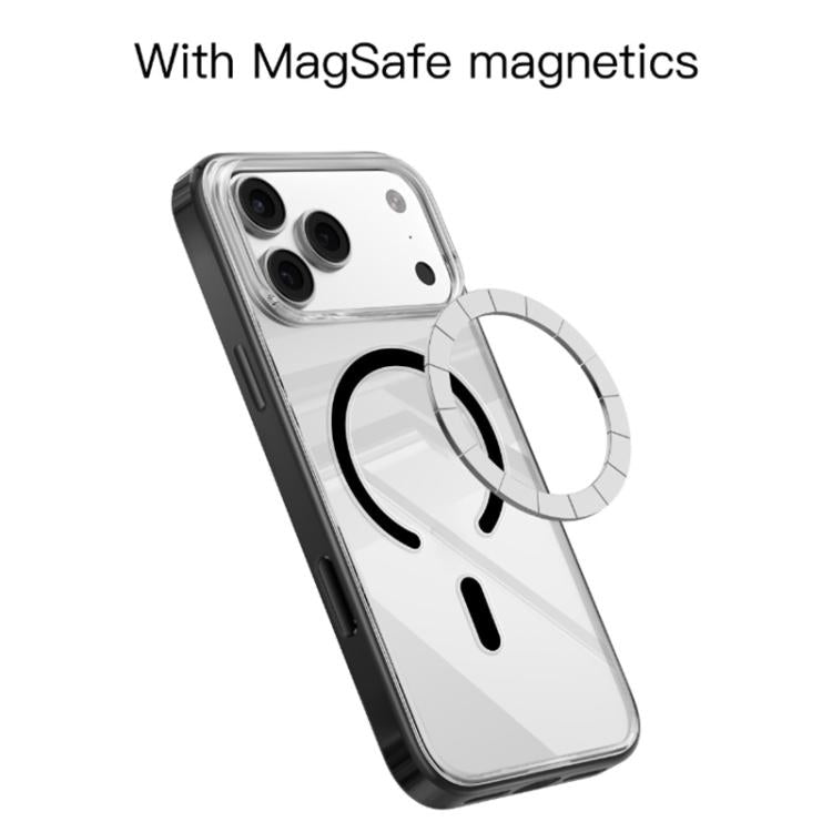 For iPhone 17 Pro Mutural Soft Mist Series MagSafe PC Hybrid TPU Phone Case(Orange) by Mutural