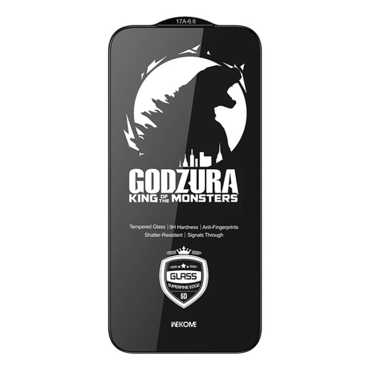 For iPhone Air WK WTP-122 6D Curved Ultra-Fine Edge HD Full-Screen Tempered Glass Film(Transparent) by WK