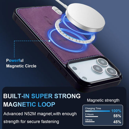 For iPhone 17 Pro LC.IMEEKE L6 Series MagSafe Magnetic Phone Case(Purple) by LC.IMEEKE