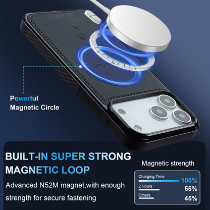 For iPhone 17 Pro LC.IMEEKE L6 Series MagSafe Magnetic Phone Case(Black) by LC.IMEEKE