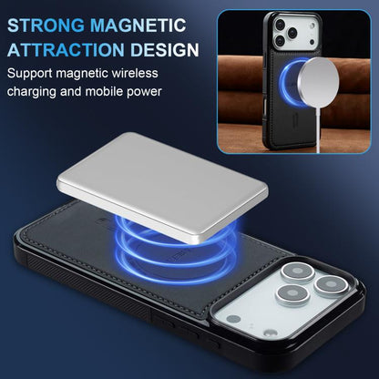 For iPhone 17 Pro LC.IMEEKE L6 Series MagSafe Magnetic Phone Case(Black) by LC.IMEEKE