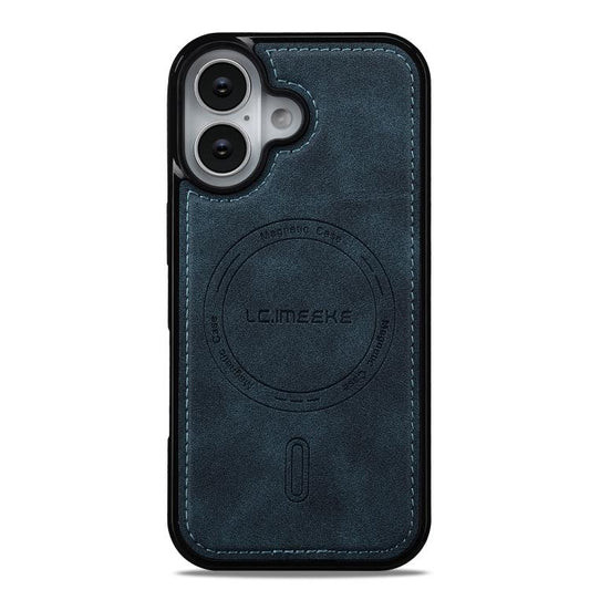 For iPhone 17 LC.IMEEKE L6 Series MagSafe Magnetic Phone Case(Blue) by LC.IMEEKE