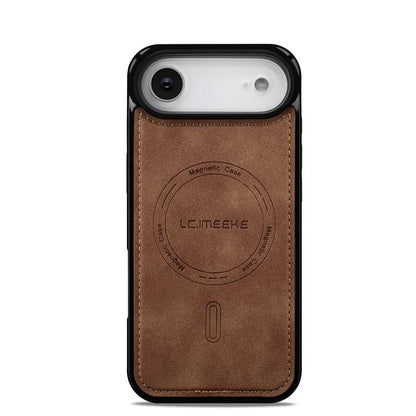 For iPhone Air LC.IMEEKE L6 Series MagSafe Magnetic Phone Case(Brown) by LC.IMEEKE