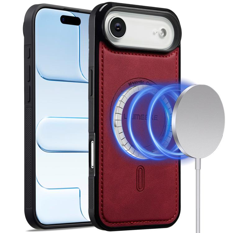 For iPhone Air LC.IMEEKE L6 Series MagSafe Magnetic Phone Case(Red) by LC.IMEEKE