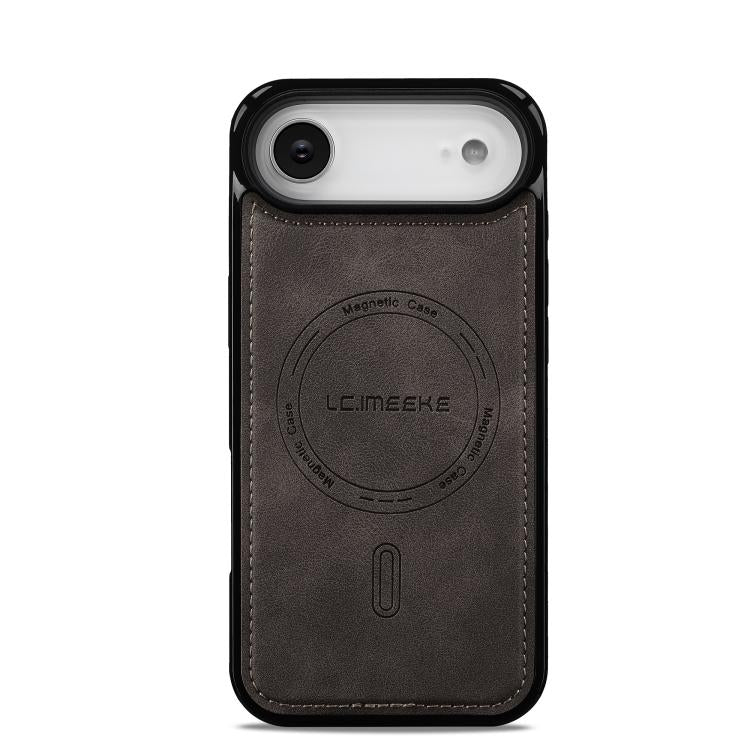 For iPhone Air LC.IMEEKE L6 Series MagSafe Magnetic Phone Case(Coffee) by LC.IMEEKE