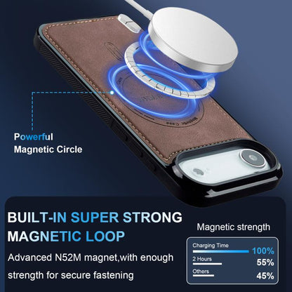 For iPhone Air LC.IMEEKE L6 Series MagSafe Magnetic Phone Case(Coffee) by LC.IMEEKE