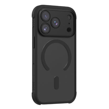 For iPhone 17 Pro Max MOMAX Airbag Shockproof MagSafe Phone Case(Black) by MOMAX