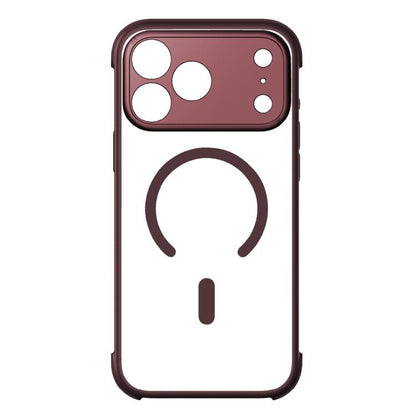 For iPhone 17 Pro Max MOMAX Airbag Shockproof MagSafe Phone Case(Red) by MOMAX