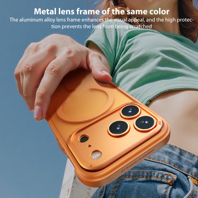 For iPhone 17 Pro Max MOMAX Airbag Shockproof MagSafe Phone Case(Red) by MOMAX