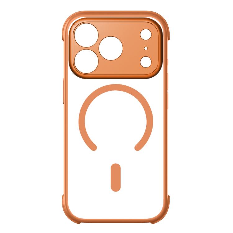 For iPhone 17 Pro MOMAX Airbag Shockproof MagSafe Phone Case(Orange) by MOMAX
