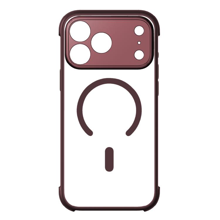 For iPhone 17 Pro MOMAX Airbag Shockproof MagSafe Phone Case(Red) by MOMAX