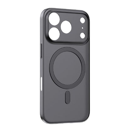 For iPhone 17 Pro MOMAX Ultra-thin Magnetic MagSafe PC Phone Case(Transparent Black) by MOMAX