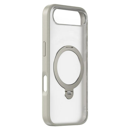 For iPhone Air ZGA 360 Pivot Holder Magsafe PC Hybrid TPU Phone Case(Grey) by ZGA