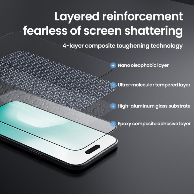 For iPhone Air NILLKIN CP+Pro Explosion-proof Tempered Glass Film with Dust-free Cabin by NILLKIN