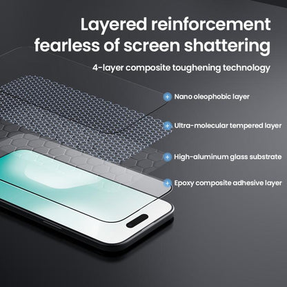 For iPhone Air NILLKIN CP+Pro Explosion-proof Tempered Glass Film with Dust-free Cabin by NILLKIN