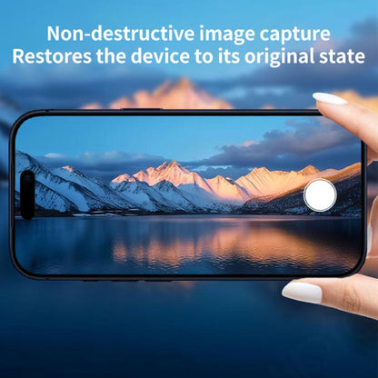 For iPhone 17 Pro Max XDcase Armor Full-Coverage Frosted Metal Lens Ring Film(Dark Blue) by XDcase