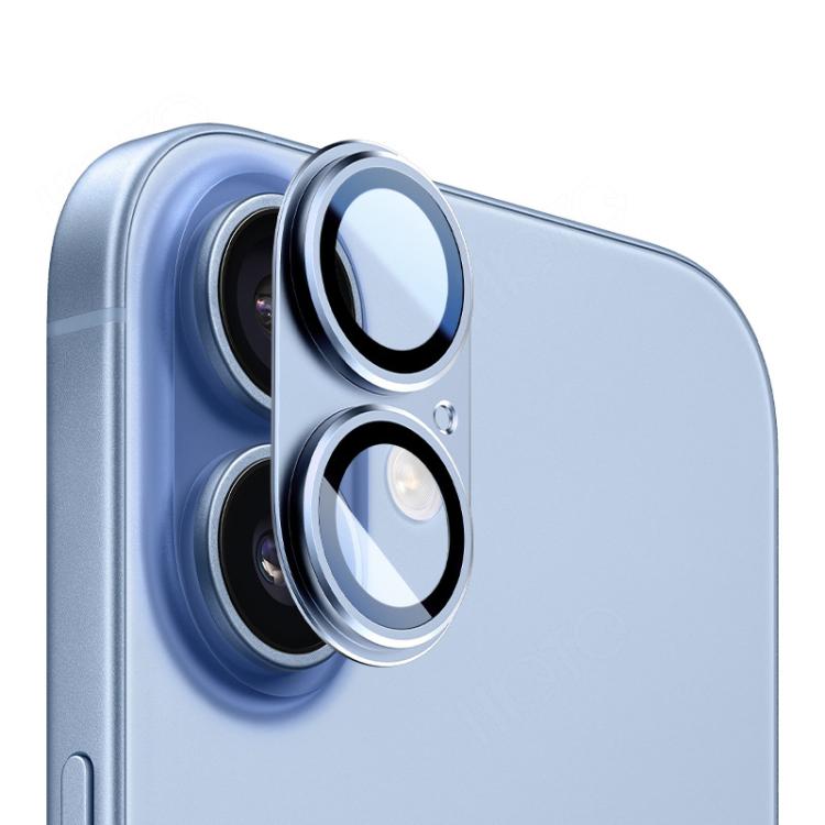For iPhone 17 XDcase Armor Full-Coverage Frosted Metal Lens Ring Film(Blue) by XDcase