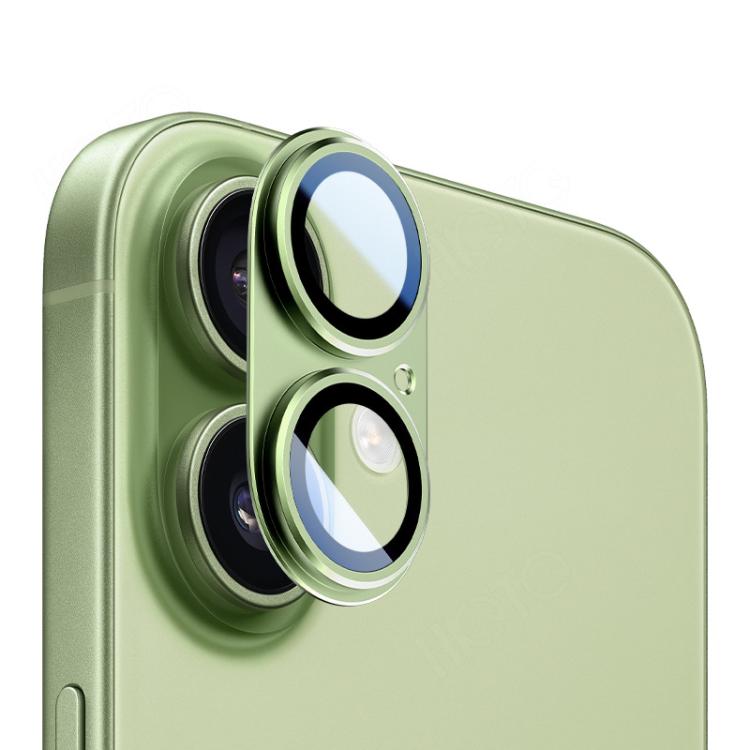 For iPhone 17 XDcase Armor Full-Coverage Frosted Metal Lens Ring Film(Green) by XDcase