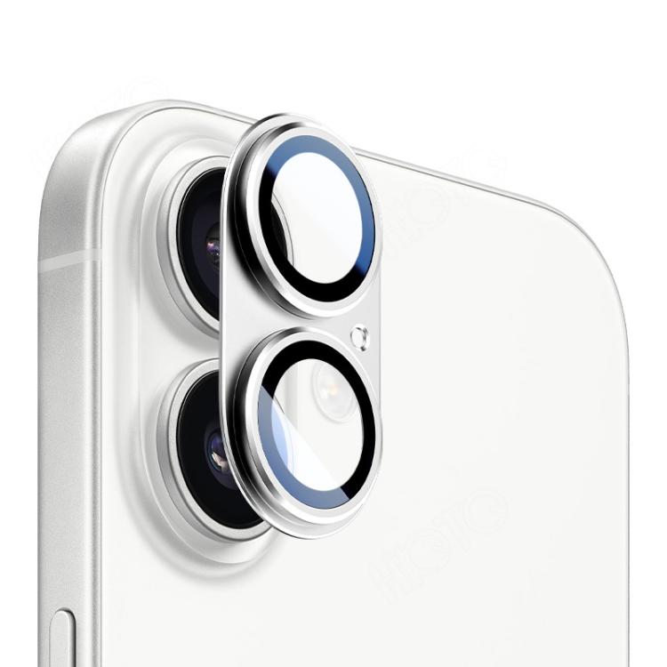 For iPhone 17 XDcase Armor Full-Coverage Frosted Metal Lens Ring Film(Silver) by XDcase